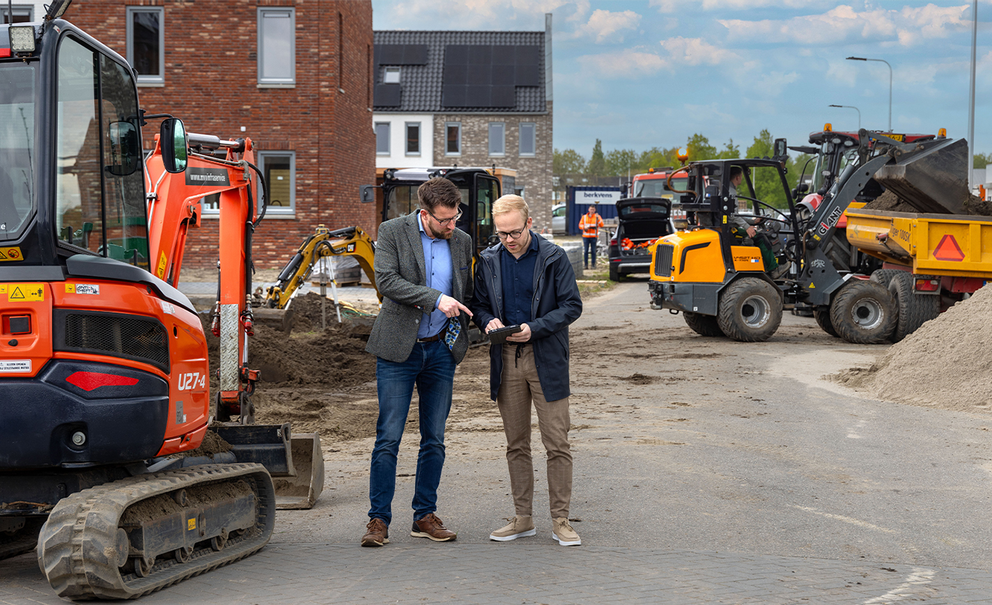 Hofstede Makelaardij Meerkerk nieuwbouw Gerco en Ruben